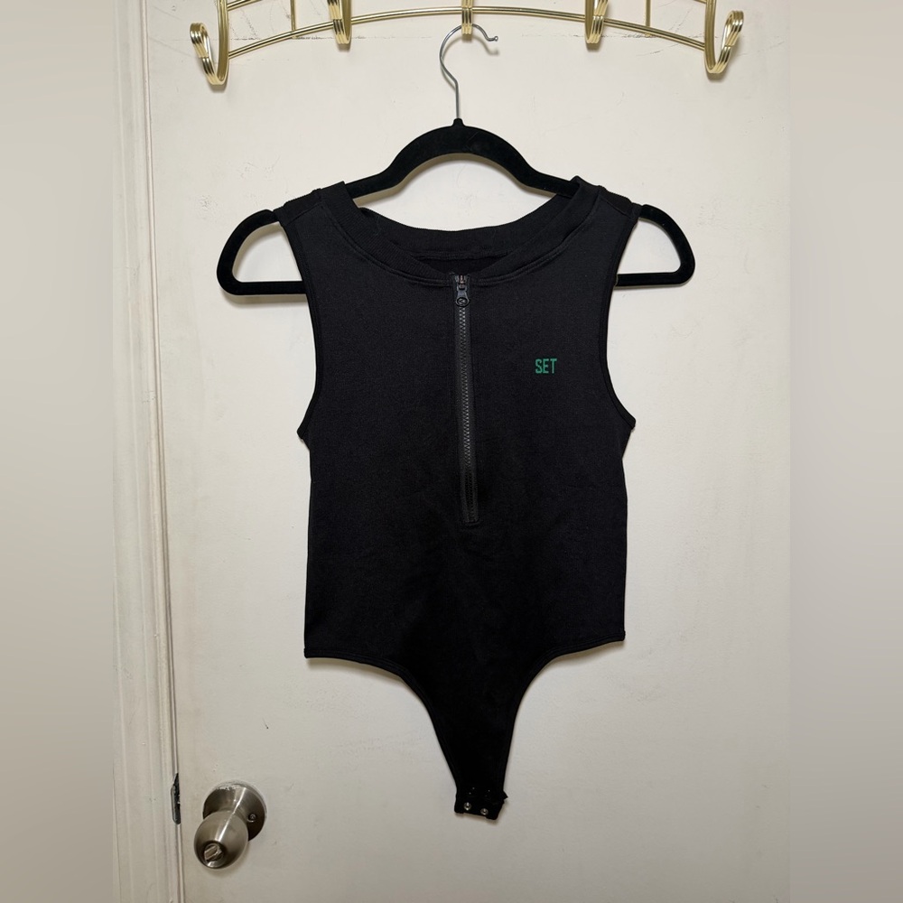 SET Active Sculptflex Black Bodysuit
